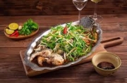 Cá lăng hấp xì dầu thanh đạm - Đón mùa hè sắp tới